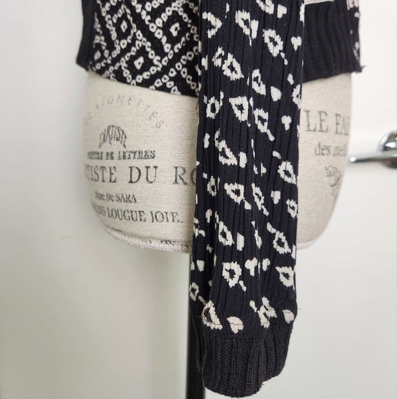 90s Carole Little Tribal Sweater Top - Picture 7 of 11